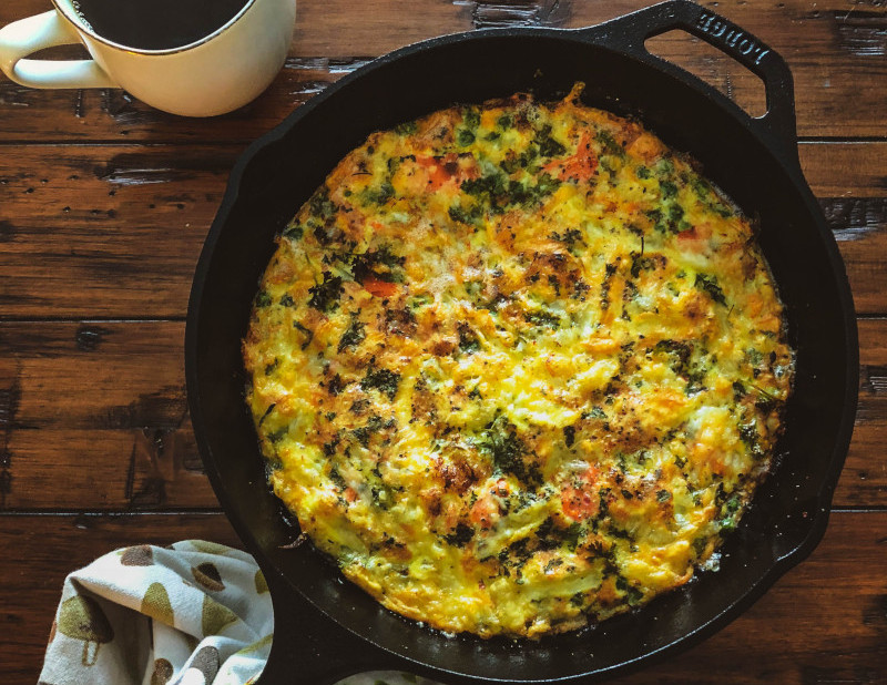 Keto breakfast casserole