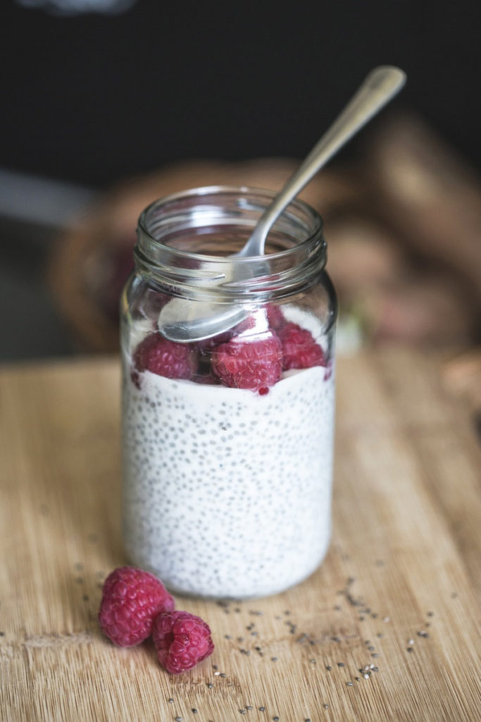 Keto chia pudding