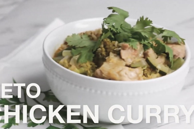 Keto Coconut Chicken Curry